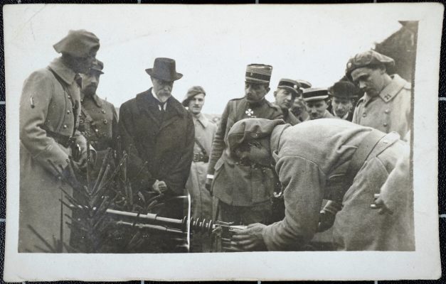 Československí legionári a Masaryk, 1918